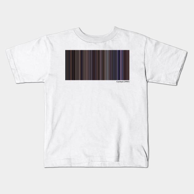 Contact (1997) - Every Frame of the Movie Kids T-Shirt by ColorofCinema